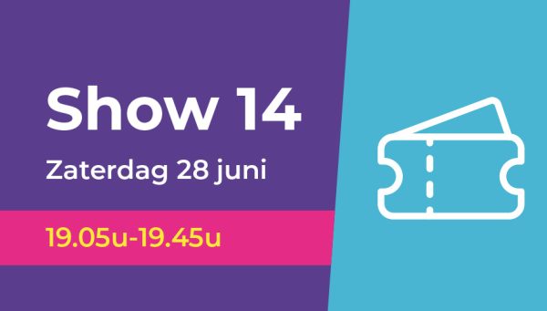 Show 14 | Zaterdag 28 juni 19.05u (Musicalklas 9)