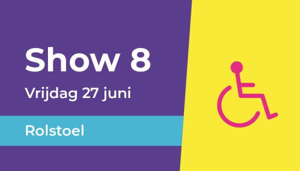 Rolstoel | Show 8 | Vrijdag 27 juni 21.15 (Musicalselectie Jeugd)